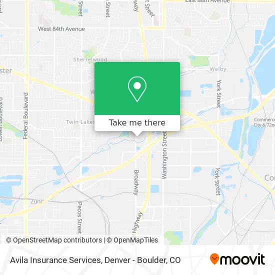 Avila Insurance Services map