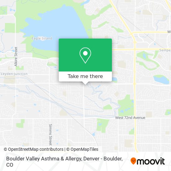 Mapa de Boulder Valley Asthma & Allergy