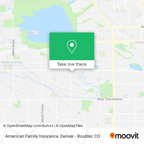 Mapa de American Family Insurance