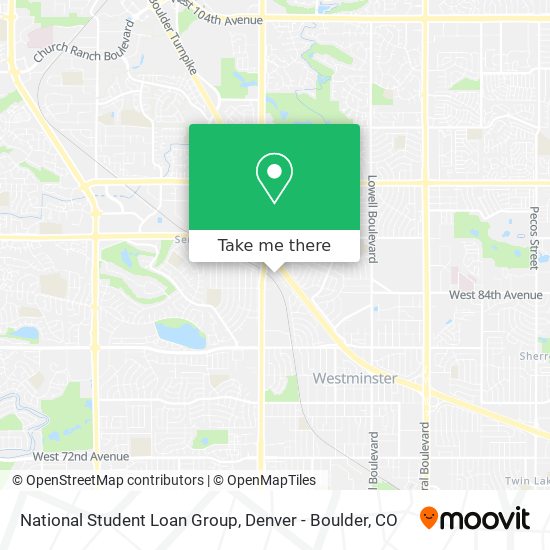 National Student Loan Group map