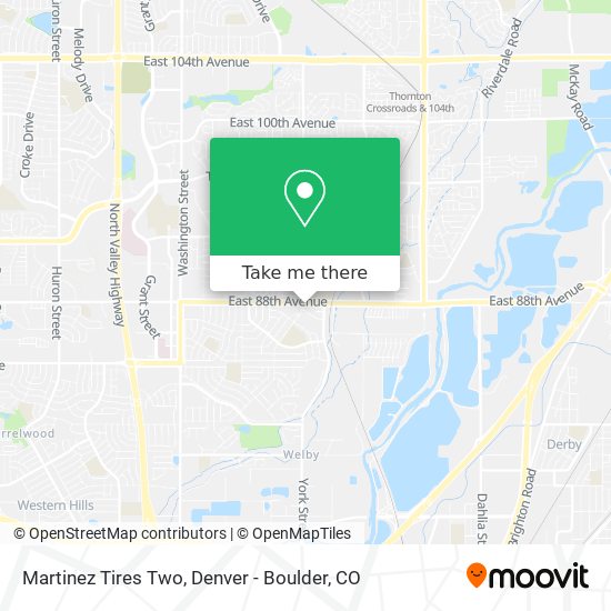 Mapa de Martinez Tires Two