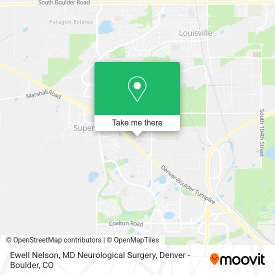 Ewell Nelson, MD Neurological Surgery map
