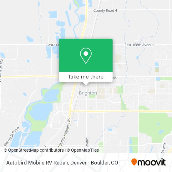 Autobird Mobile RV Repair map