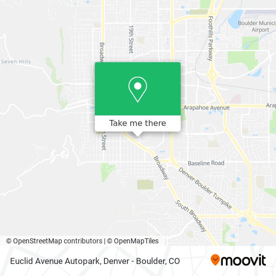 Euclid Avenue Autopark map