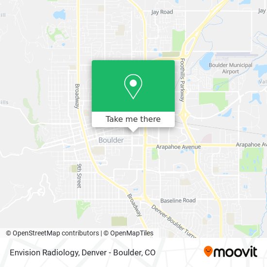 Envision Radiology map