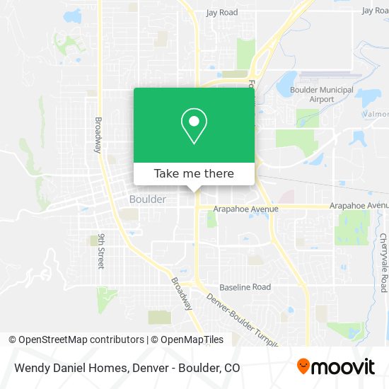 Mapa de Wendy Daniel Homes