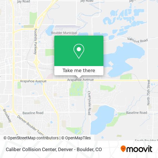 Caliber Collision Center map