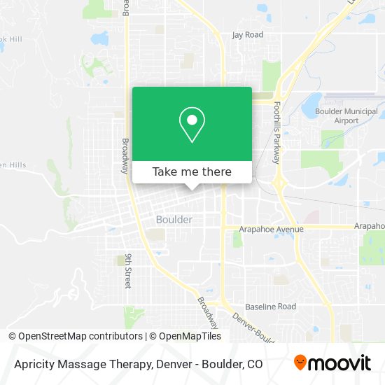 Mapa de Apricity Massage Therapy