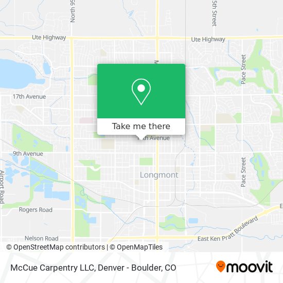 McCue Carpentry LLC map