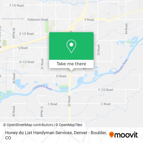 Honey do List Handyman Services map