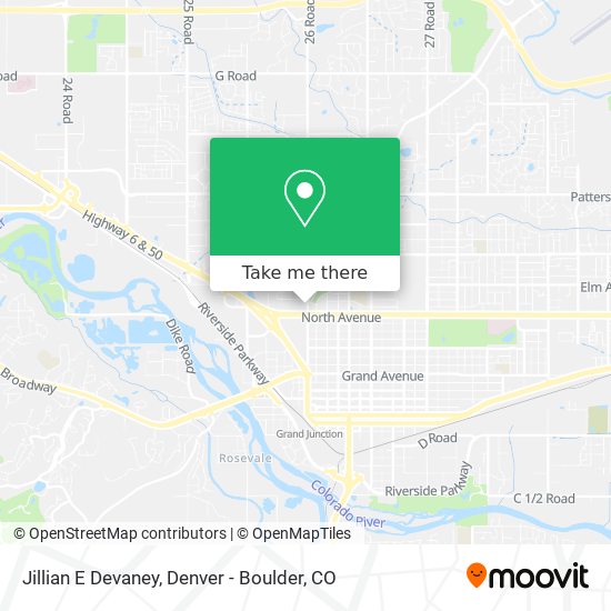 Mapa de Jillian E Devaney