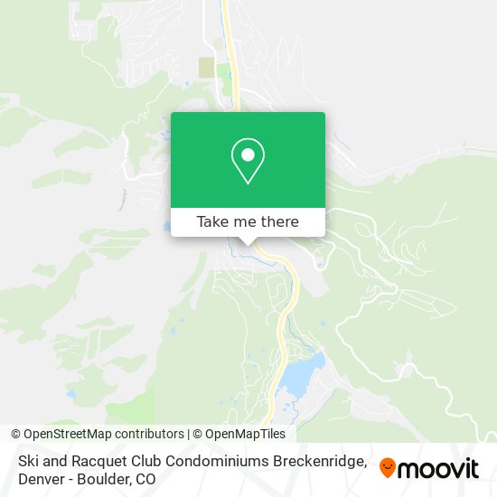 Mapa de Ski and Racquet Club Condominiums Breckenridge