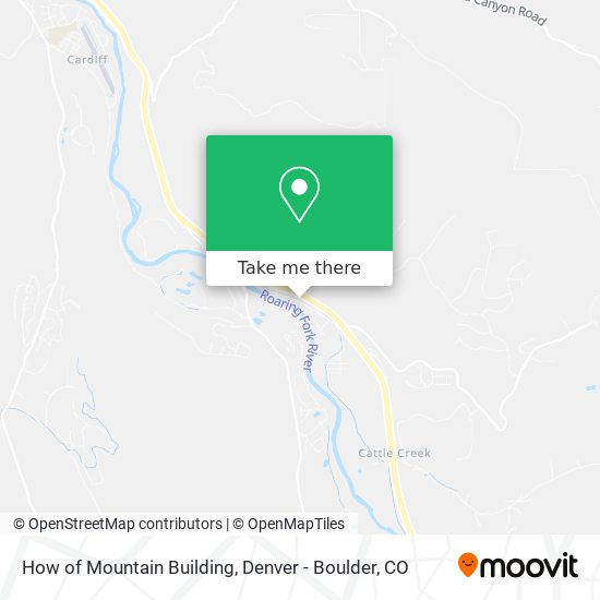 How of Mountain Building map