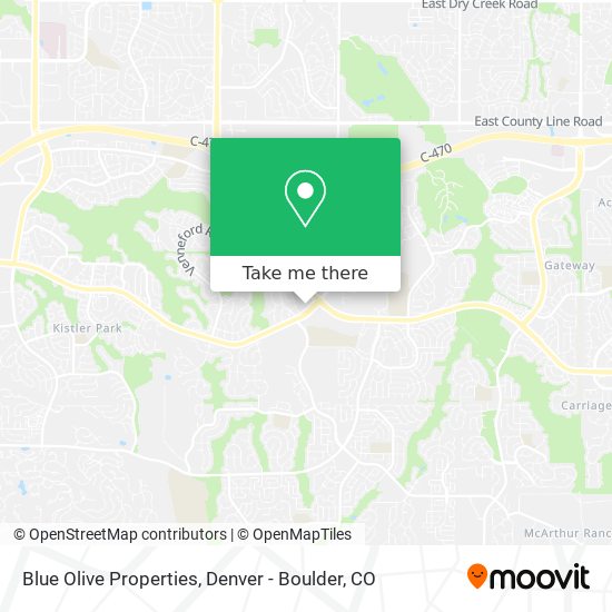 Mapa de Blue Olive Properties