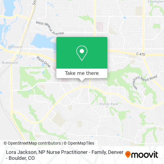 Lora Jackson, NP Nurse Practitioner - Family map