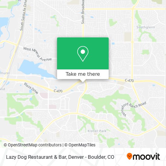 Mapa de Lazy Dog Restaurant & Bar