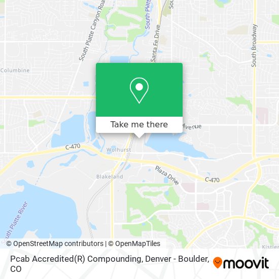 Mapa de Pcab Accredited(R) Compounding