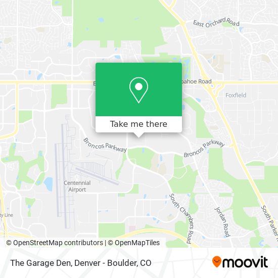 Mapa de The Garage Den