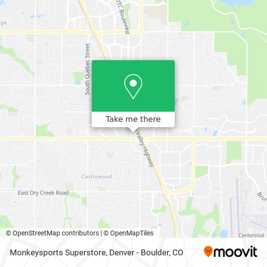 Monkeysports Superstore map