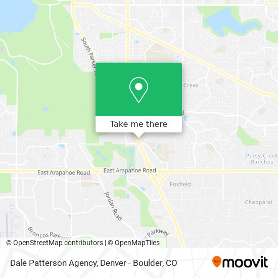 Mapa de Dale Patterson Agency
