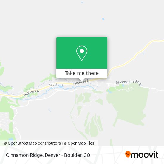 Mapa de Cinnamon Ridge