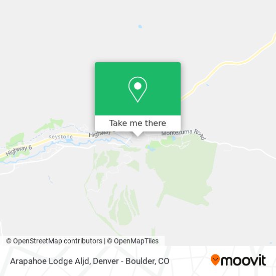 Arapahoe Lodge Aljd map