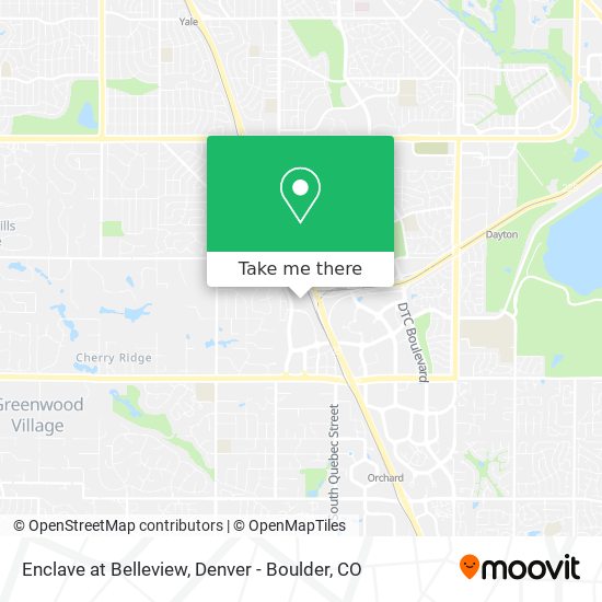 Enclave at Belleview map