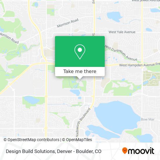 Design Build Solutions map