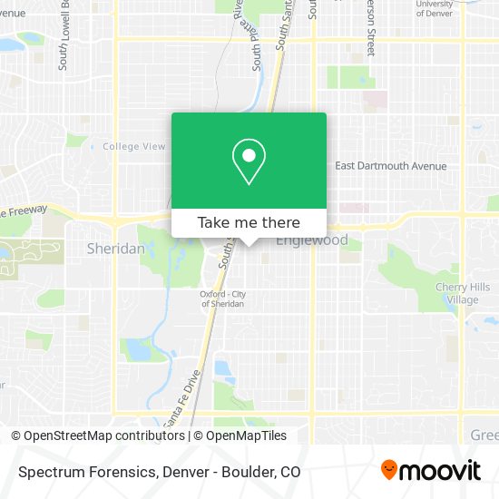 Spectrum Forensics map