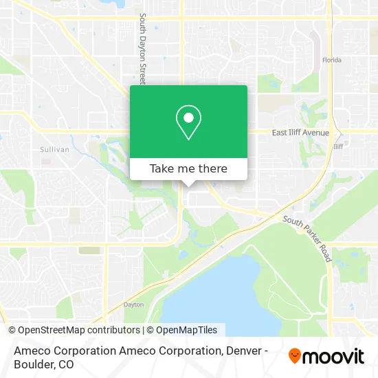 Ameco Corporation Ameco Corporation map