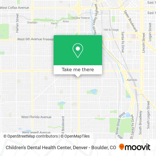 Mapa de Children's Dental Health Center