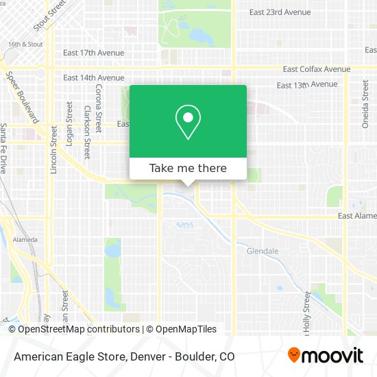 American Eagle Store map