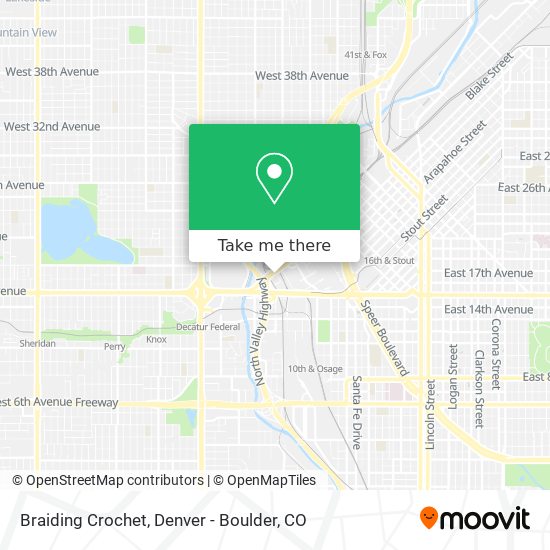 Braiding Crochet map