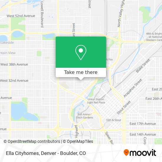 Ella Cityhomes map