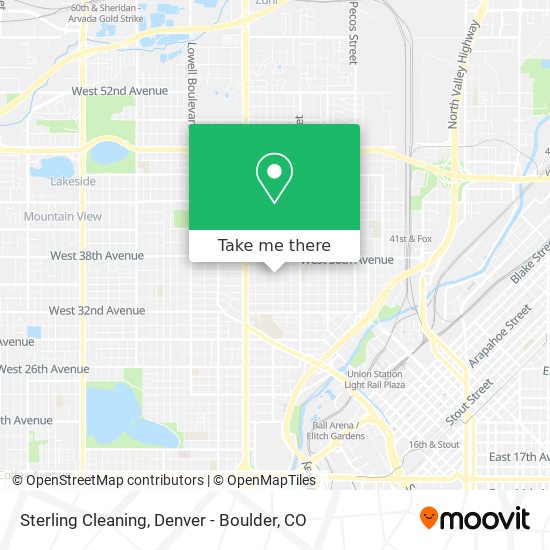 Sterling Cleaning map
