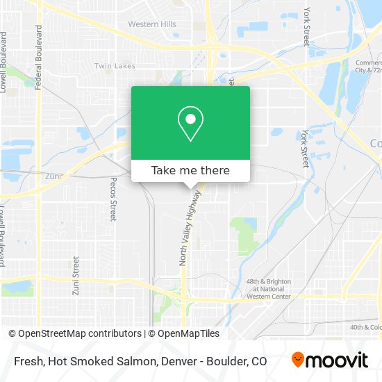 Mapa de Fresh, Hot Smoked Salmon