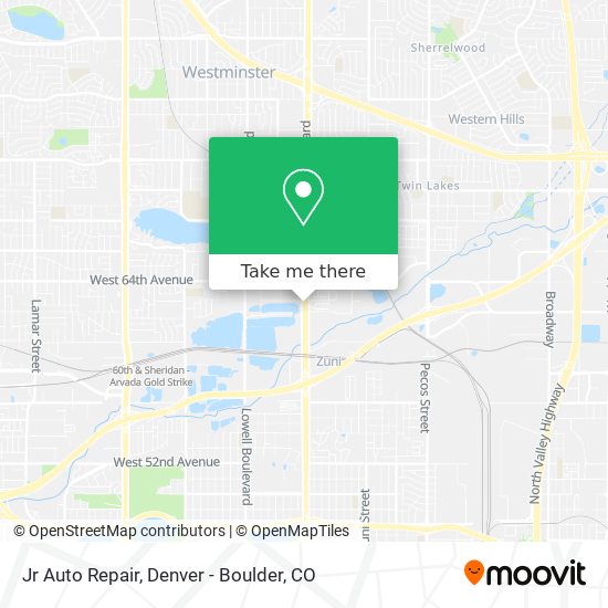 Jr Auto Repair map