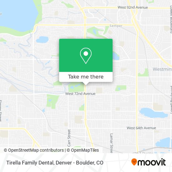 Mapa de Tirella Family Dental