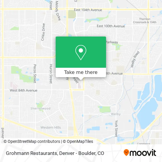 Grohmann Restaurants map