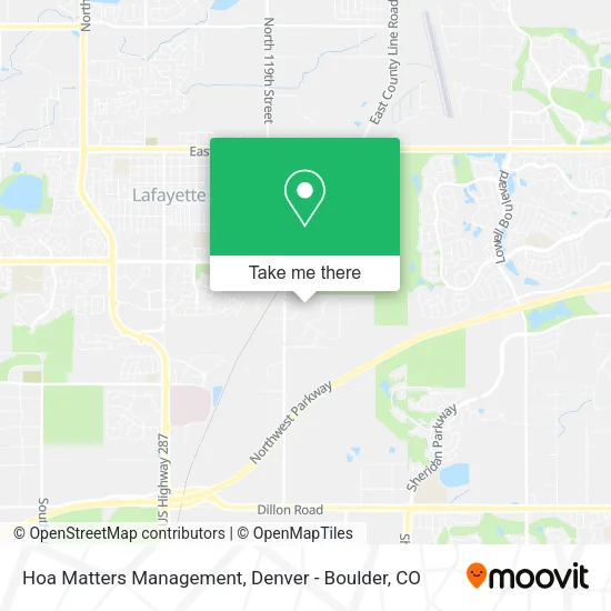 Mapa de Hoa Matters Management