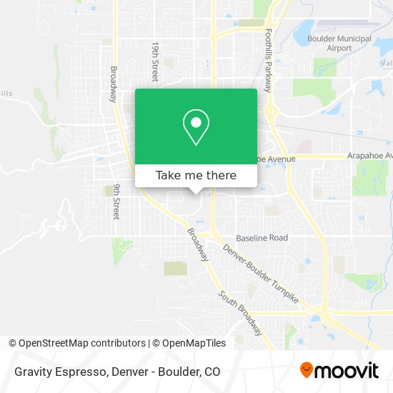 Gravity Espresso map