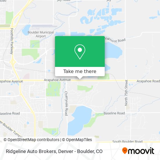 Ridgeline Auto Brokers map