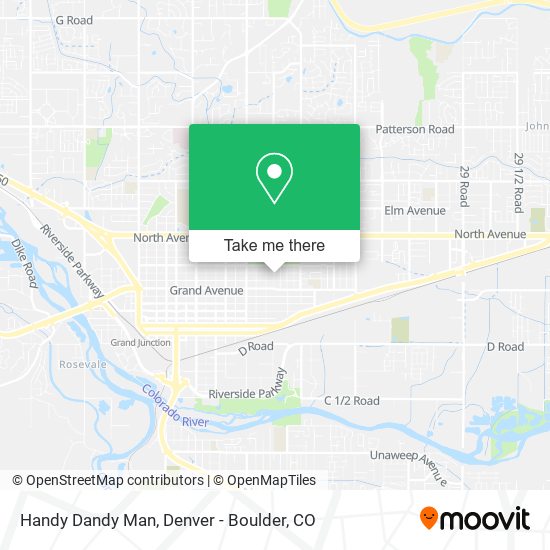 Mapa de Handy Dandy Man
