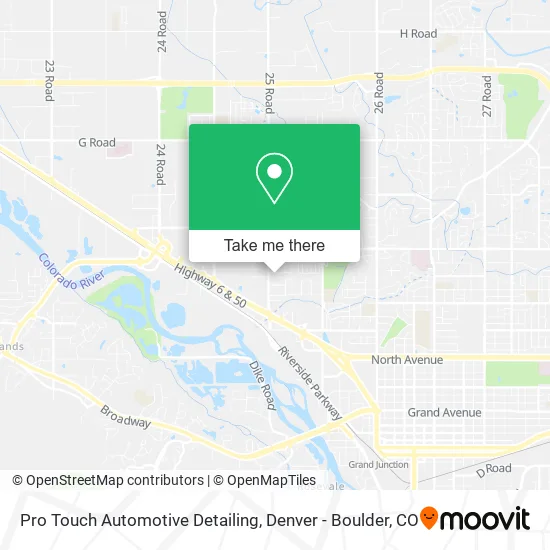 Pro Touch Automotive Detailing map
