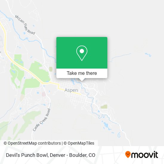 Devil's Punch Bowl map