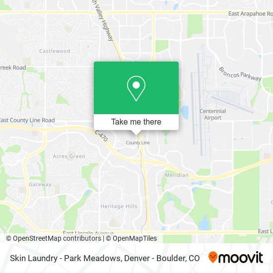 Mapa de Skin Laundry - Park Meadows