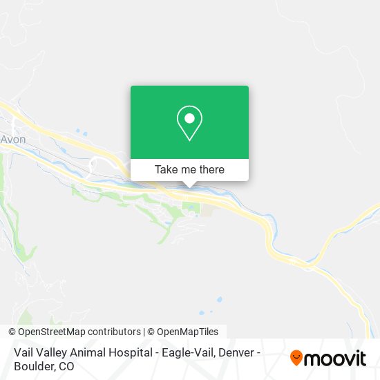 Mapa de Vail Valley Animal Hospital - Eagle-Vail