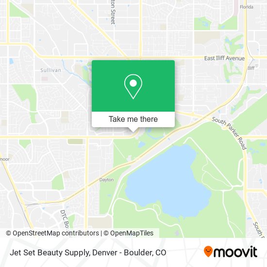 Jet Set Beauty Supply map