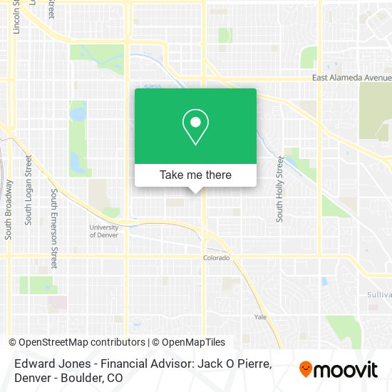 Edward Jones - Financial Advisor: Jack O Pierre map