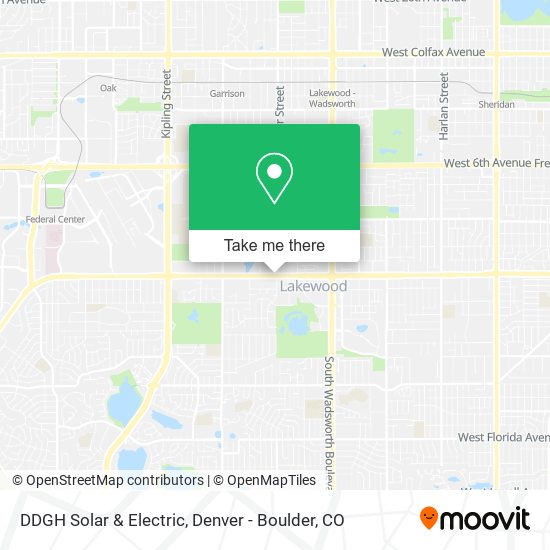 DDGH Solar & Electric map